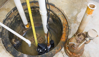 installation new sump pump